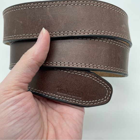 Timberland Brown Genuine Leather Belt - Picture 5 of 8